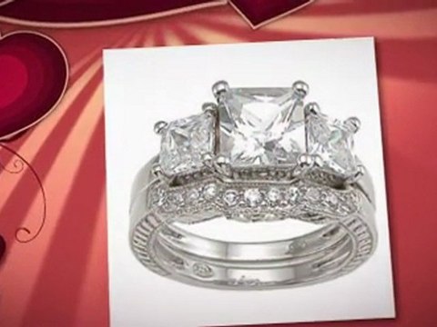 Cubic Zirconia Engagement Rings