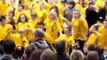 Cambrai: Un flashmob à Cora pour le téléthon
