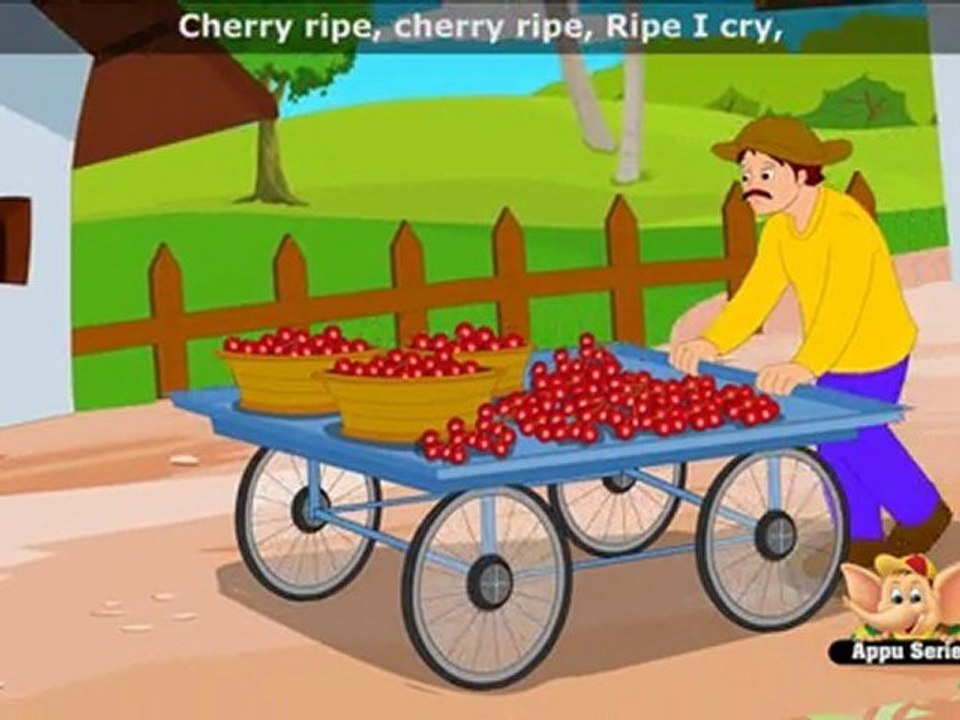 Cherry Ripe Nursery Rhyme with Lyrics video Dailymotion