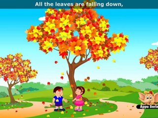Falling Leaves - Nursery Rhyme with Lyrics & Sing Along