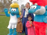 World's largest Smurf lands in London