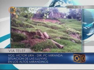 Colapsa vivienda en el sector La Macarena de Los Teques tras lluvias