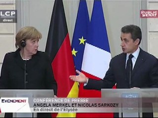 Nicolas Sarkozy : "Un nouveau traité à 17 ou plus"