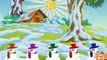 Five Tubby Snowmen - Nursery Rhyme with Lyrics (HD)
