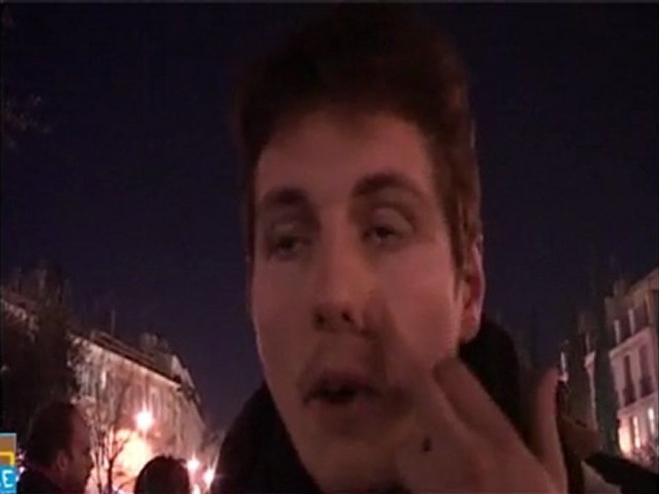 Les Indignés de Marseille investissent le Cours Julien