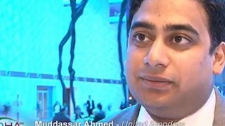 Interview Muddassar Ahmed  at the 4th UNAOC Forum