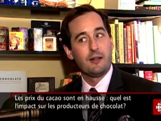 Gérald Fillion - Exportation de chocolat