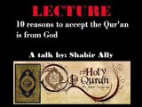 10 reasons to accept the Qur'an is from God