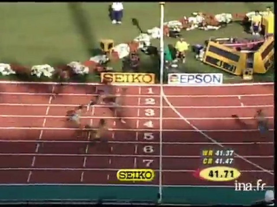 Women's 4 x 100 meters - Edmonton 2001