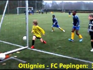 Match U10A Ottignies - FC Pepingen 3 december 2011