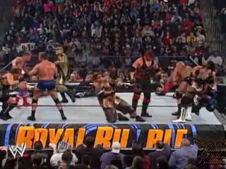 Goldust & Booker T in 2003 Rumble Match - 1/19/03