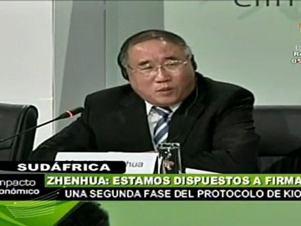 China, dispuesta a firmar tratado vinculante sobre emisiones