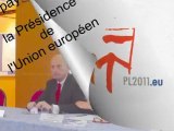 SEM Tomasz ORŁOWSKI - Présidence polonaise de l'UE en 2011 - inauguration de la plaque commémorative - Maison  Jean Monnet
