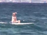 SNTV - Danica Patrick Makes Heart Race in a Bikini
