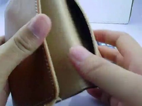 Best iPhone 4/4S Leather Card Wallet Case-Brown