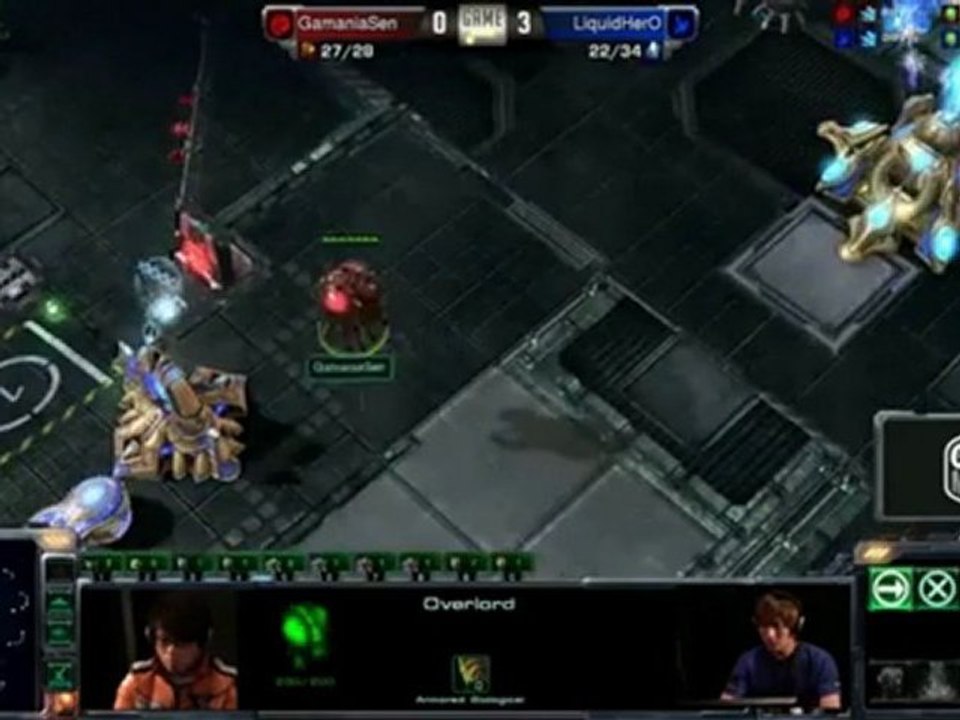 NASL Season 2 - Game 1 2 3 & 4 - Liquid`Hero (P) VS GamaniaSen (Z) Part 2/2