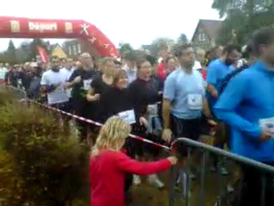 Départ de Courir à Roumare pour le téléthon 2011