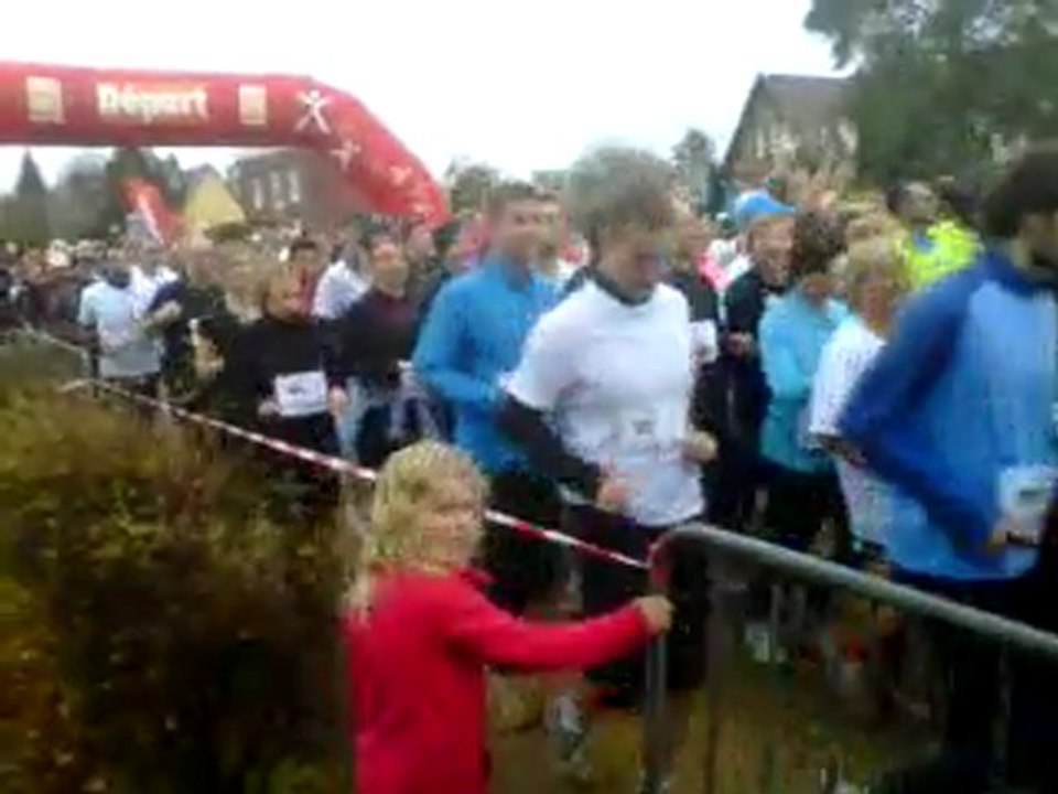 Départ de Courir à Roumare pour le téléthon 2011