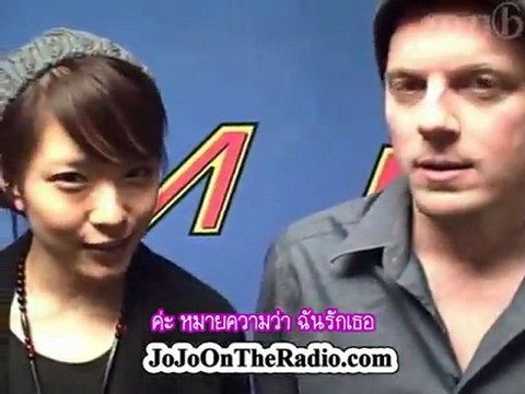 [MNB] JoJo On The Radio 102.7 KIIS FM Los Angeles - BoA Interview [THAI SUB]