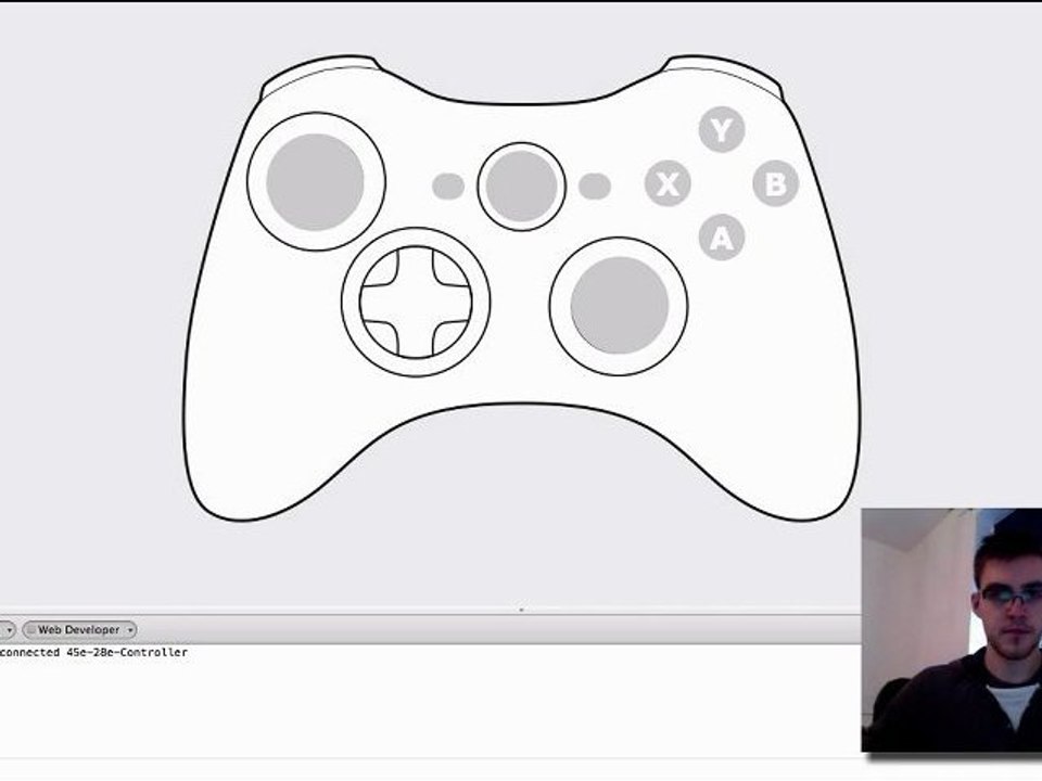JavaScript GamePad API Demo (xBox 360 Controller)