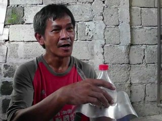 A Manille, la "bouteille solaire" fait fureur