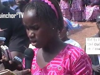 TEST- Lecture d'une mini-déclaration à Niaguis (25-11-11)