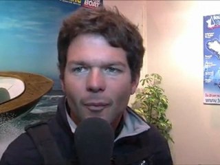 Nautic Paris 2011 Commentaire sur le Tour de France à la Voile 2012 par Nicolas Troussel