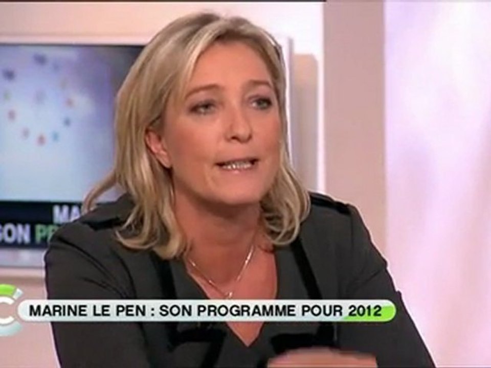 Marine Le Pen - Les français sortent de l'Assurance Vie