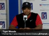 Tiger Woods on returning to winning form in Golfs Chevron World Challenge 2011
