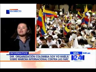 Directora de la Organización Colombia Soy Yo habla sobre marcha internacional contra las FARC