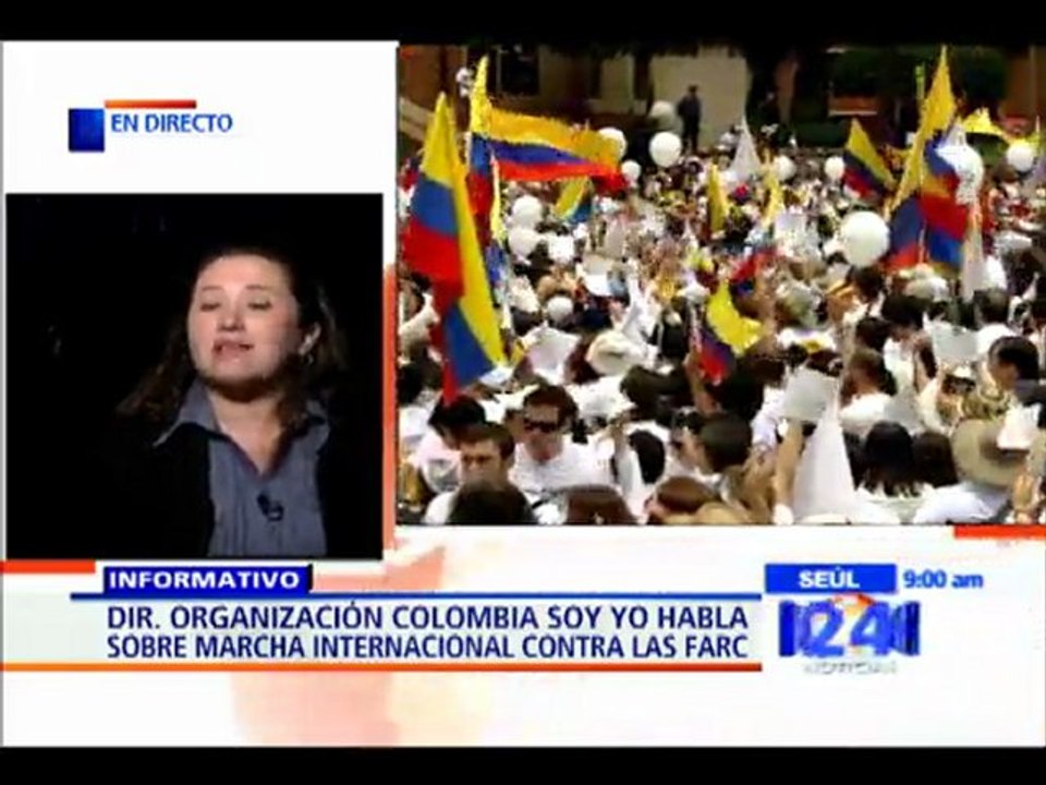 Directora de la Organización Colombia Soy Yo habla sobre marcha internacional contra las FARC