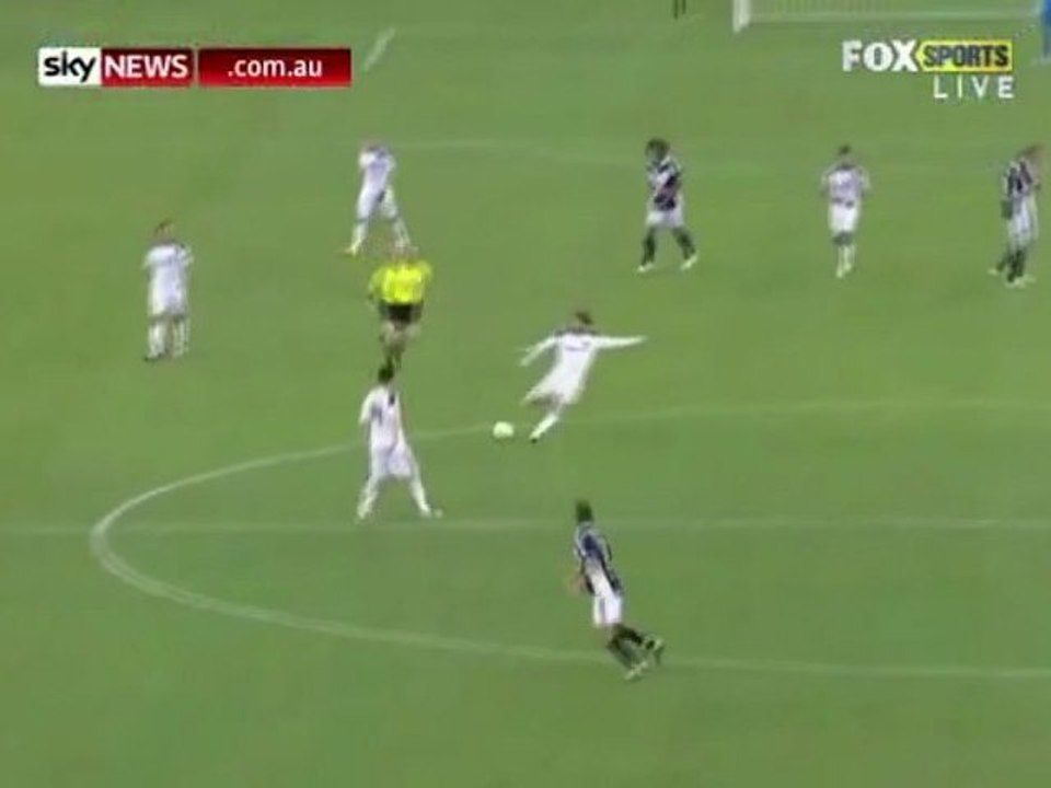 Quand Beckham tente une frappe de 55 mètres