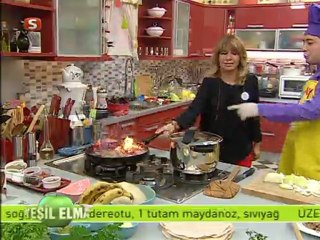 Gülben Ergen Alevler İçinde