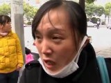Striking Chinese workers scuffle with police