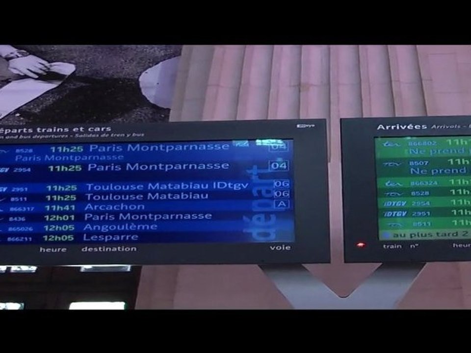 SNCF, les changements d'horaires - France Bleu