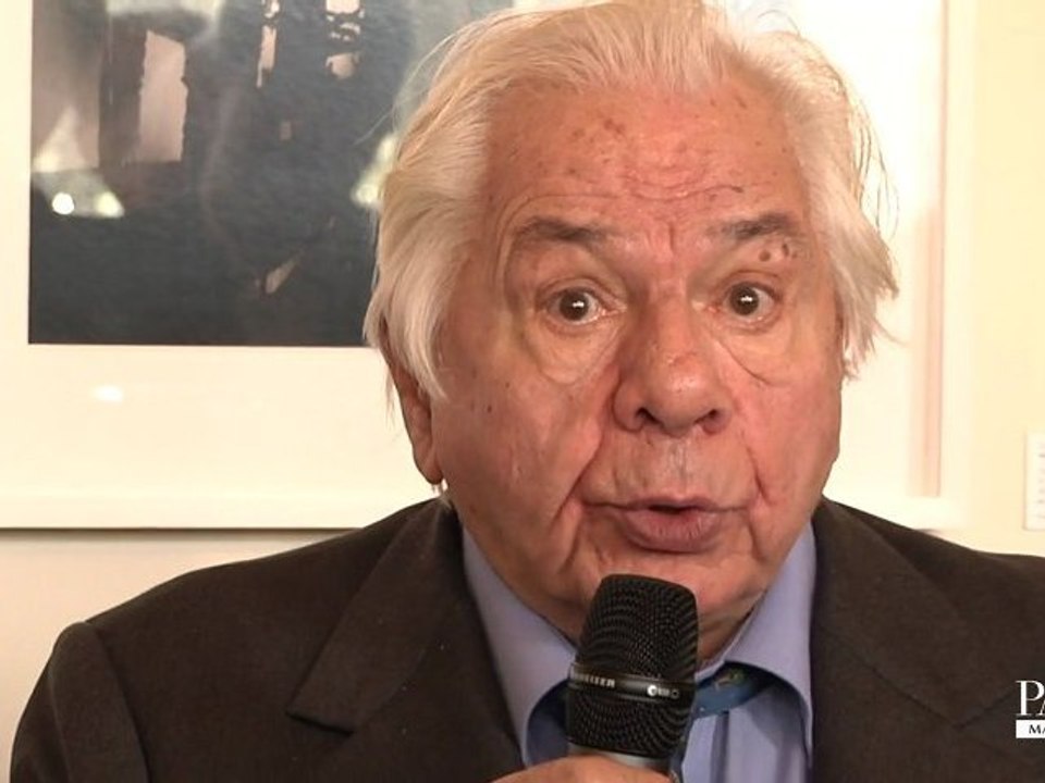 Michel Galabru reçoit la médaille Grand Vermeil de Paris