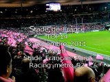 3 décembre 2011 le matin de Stade Français Paris - Racing métro 92