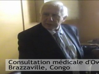 Owen à la consultation - Brazzaville
