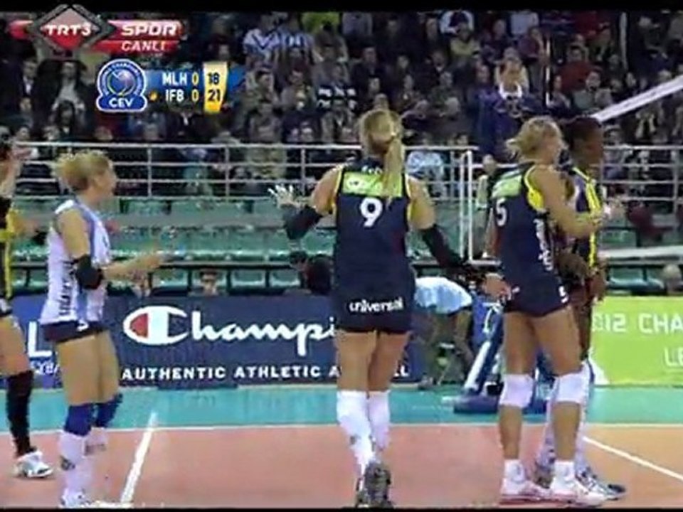 Avrupa Kadınlar Voleybol Şampiyonlar Ligi PTT Mulhouse - Fenerbahçe Universal 1.Set