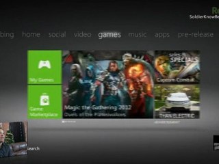 Tour: 2011 Xbox Live Dashboard Update - SoldierKnowsBest