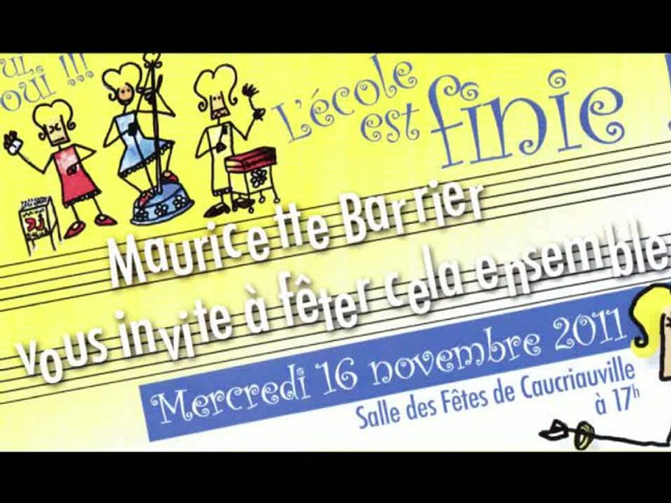 Pot de départ en retraite de Mauricette