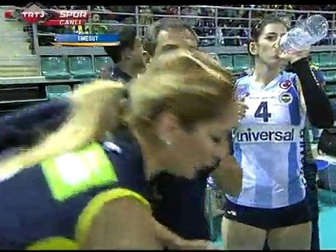 Avrupa Kadınlar Voleybol Şampiyonlar Ligi PTT Mulhouse - Fenerbahçe Universal 3.Set