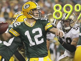 Aaron Rodgers: Somewhere Between Santa and Jesus