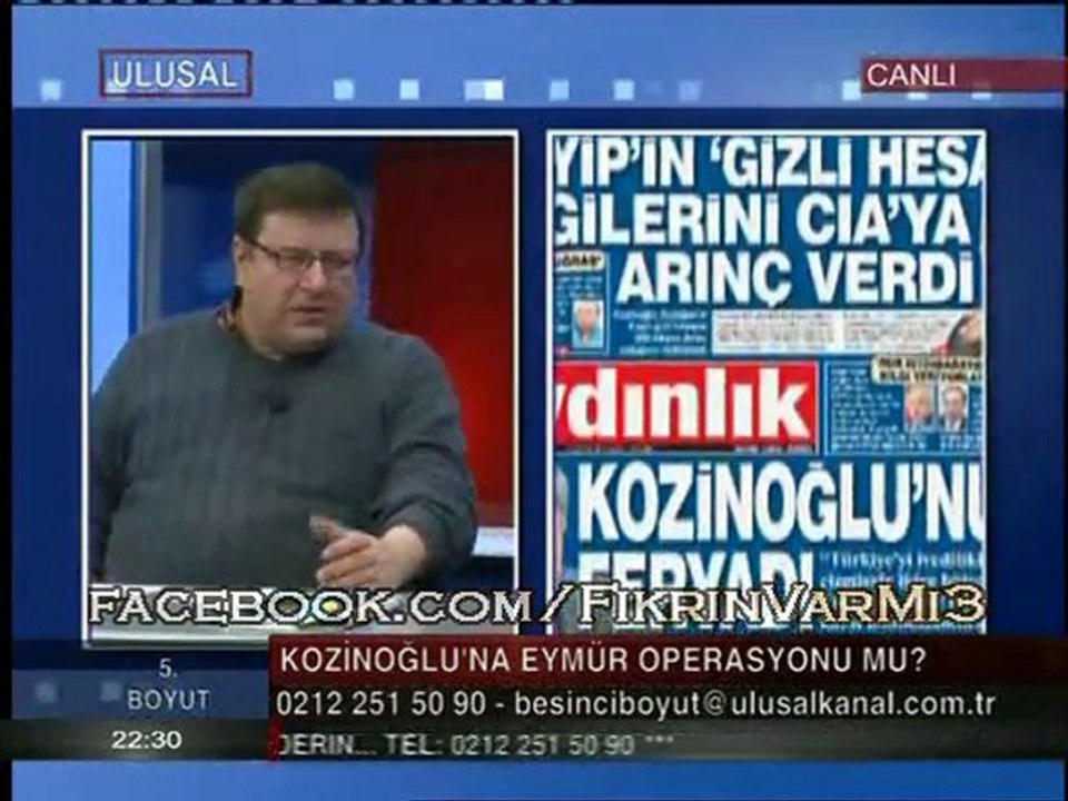 5.Boyut 6 Aralık 2011 Merdan Yanardağ - KOZINOĞLU nasıl öldü yada ÖDÜRÜLDÜ 2.Bölüm