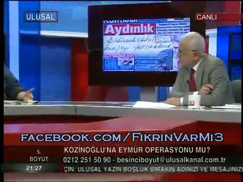 5.Boyut 6 Aralık 2011 Merdan Yanardağ - KOZINOĞLU nasıl öldü yada ÖDÜRÜLDÜ 1.Bölüm