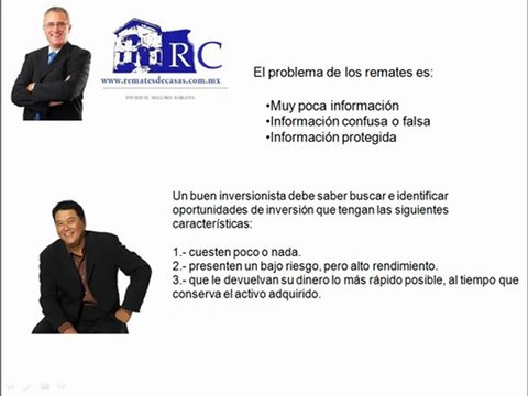 Remates Bancarios - Como invertir en remates