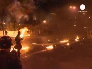 Police clash with protesters in Athens
