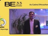 13ème soirée BE33 à Arcachon - Interview Christophe Charpentier - Président CACBN - Club des Entreprises du Nord Bassin - Reportage CS Développement