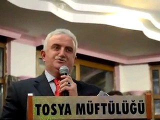 Müftü Yazıcının veda konuşması