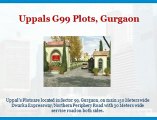 Uppal G99 Plots, 09560297002, Uppal's G99 Plots Gurgaon, Uppals Plots